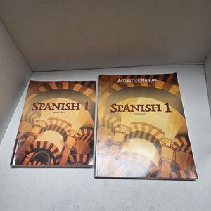 BJU Press Spanish 1 Activities Manual And Student Book 2nd Edition Paperback